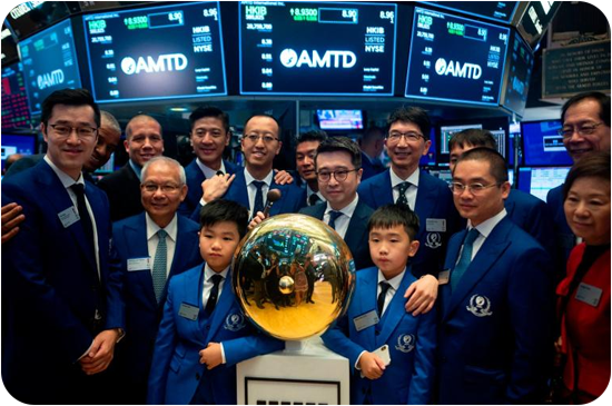 AMTD International successfully dual-lists on Mainboard of the SGX and NYSE
